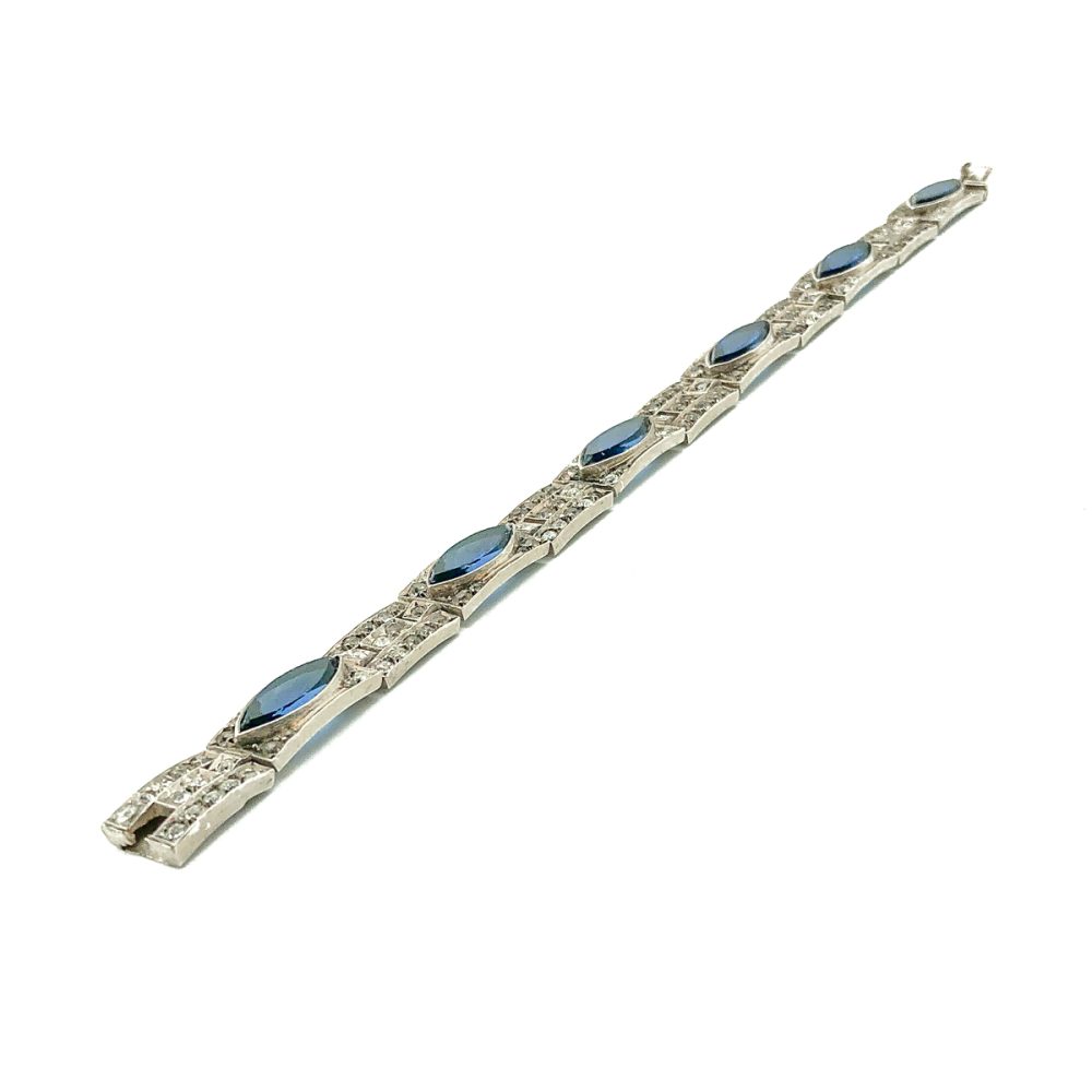 Antique Art Deco Paste Bracelet