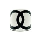 Jennifer Gibson Jewellery Chanel Monochrome CC Cuff 24 1111 (3) Chanel Monochrome CC Cuff
