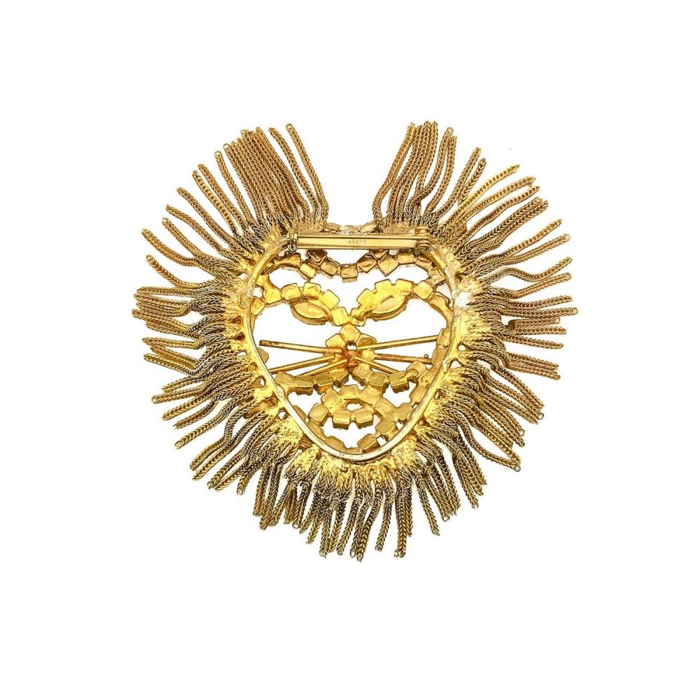 Vintage Dominique Lion Brooch