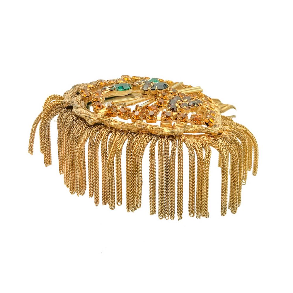 Vintage Dominique Lion Brooch