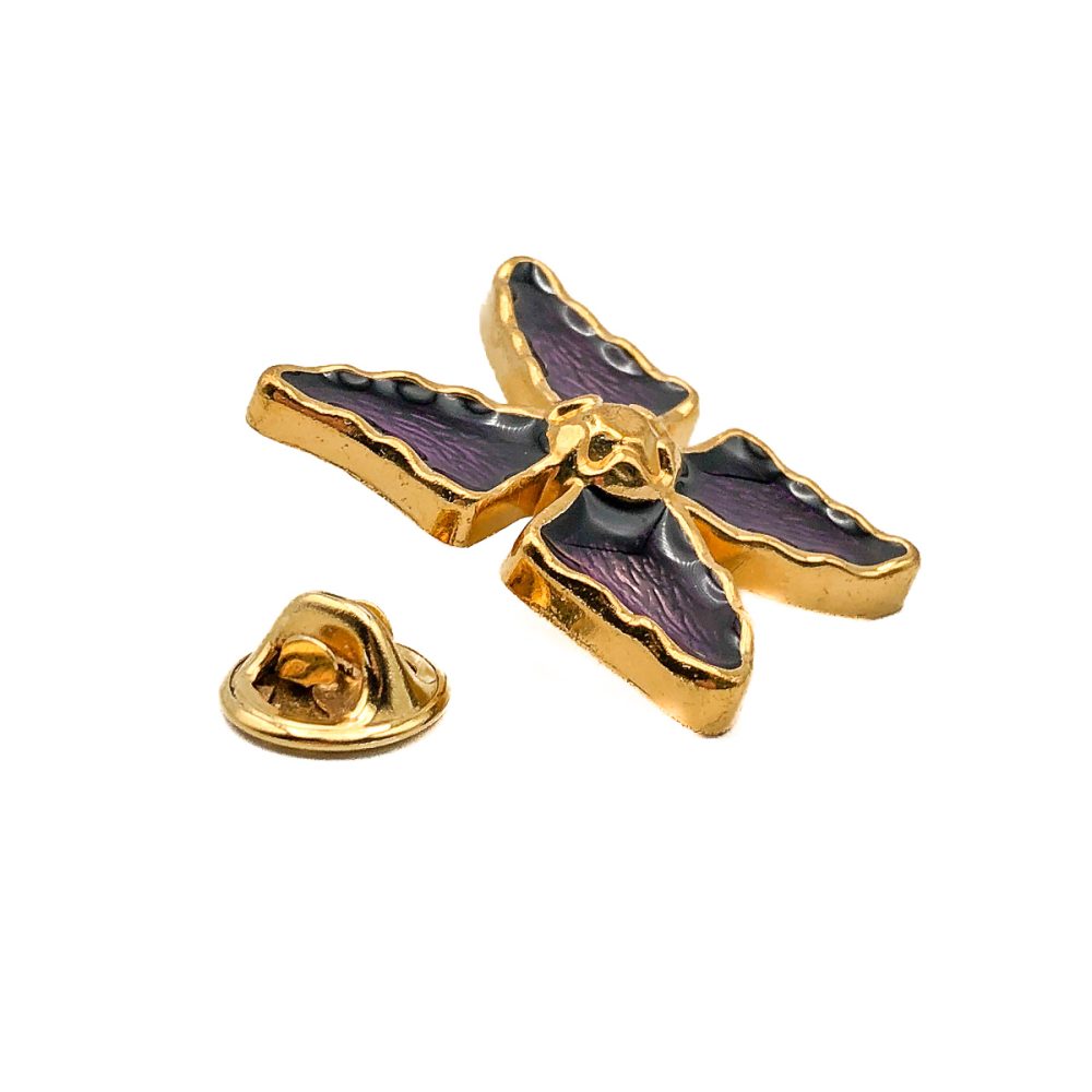 Vintage YSL Butterfly Brooch