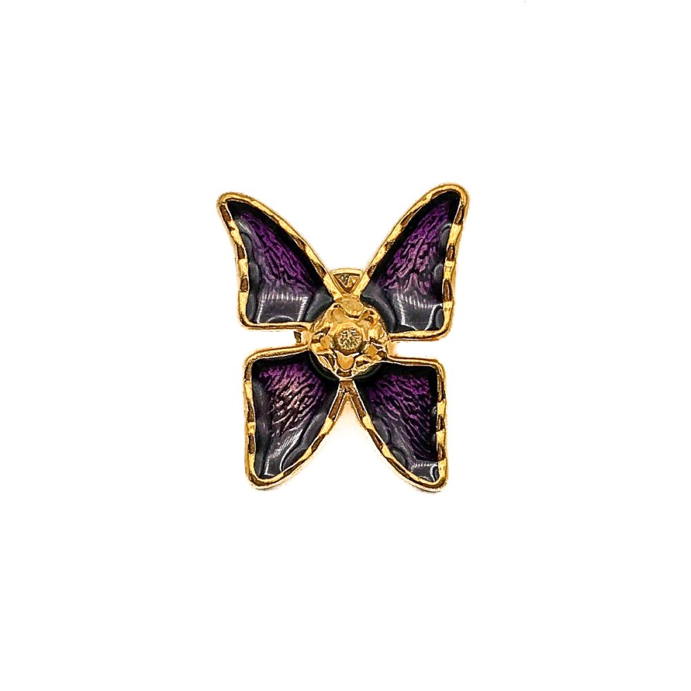 Vintage YSL Butterfly Brooch
