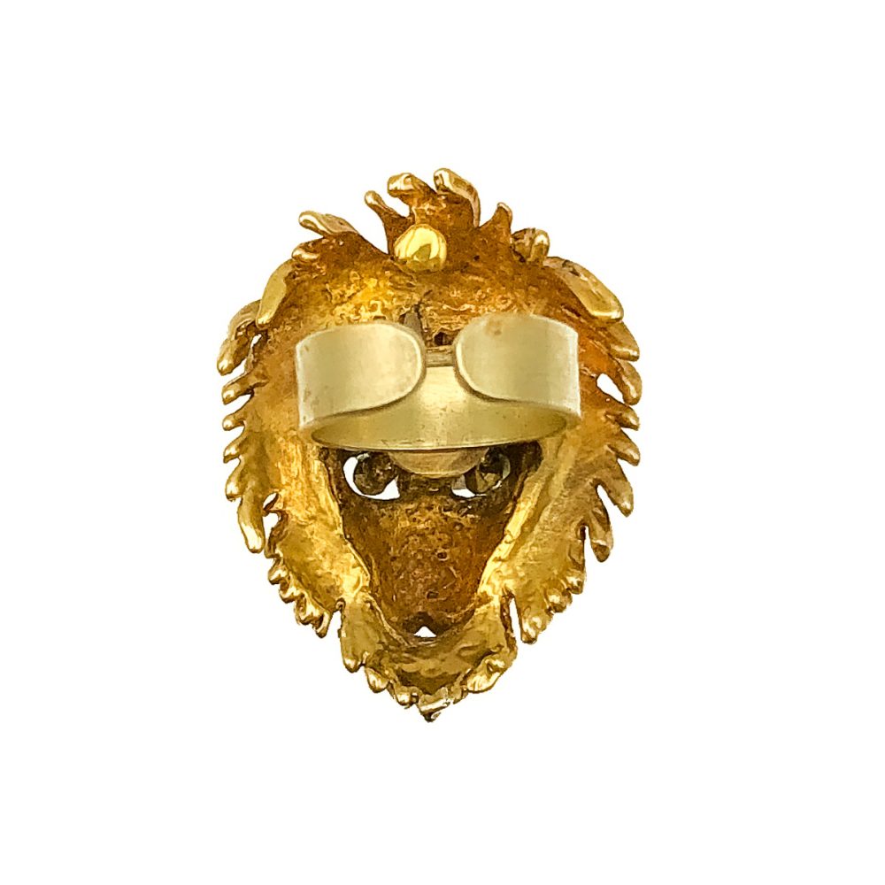 Vintage Lion Ring