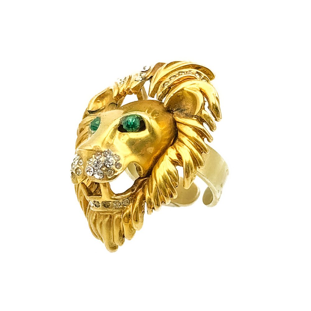 Vintage Lion Ring