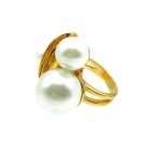 Jennifer Gibson Jewellery Vintage Statement Pearl Ring 32 1135 (3) Vintage Statement Pearl Ring