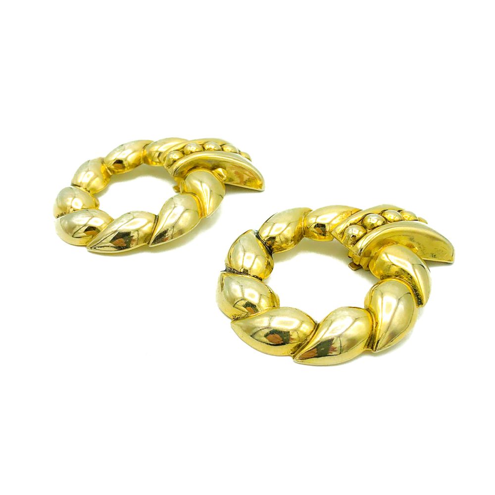Vintage Door Knocker Earrings