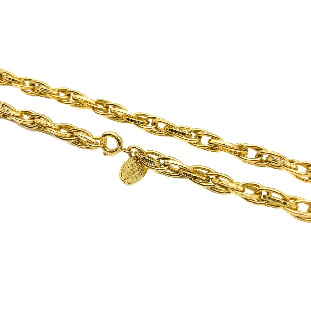 Vintage Vendome Hammered Chain
