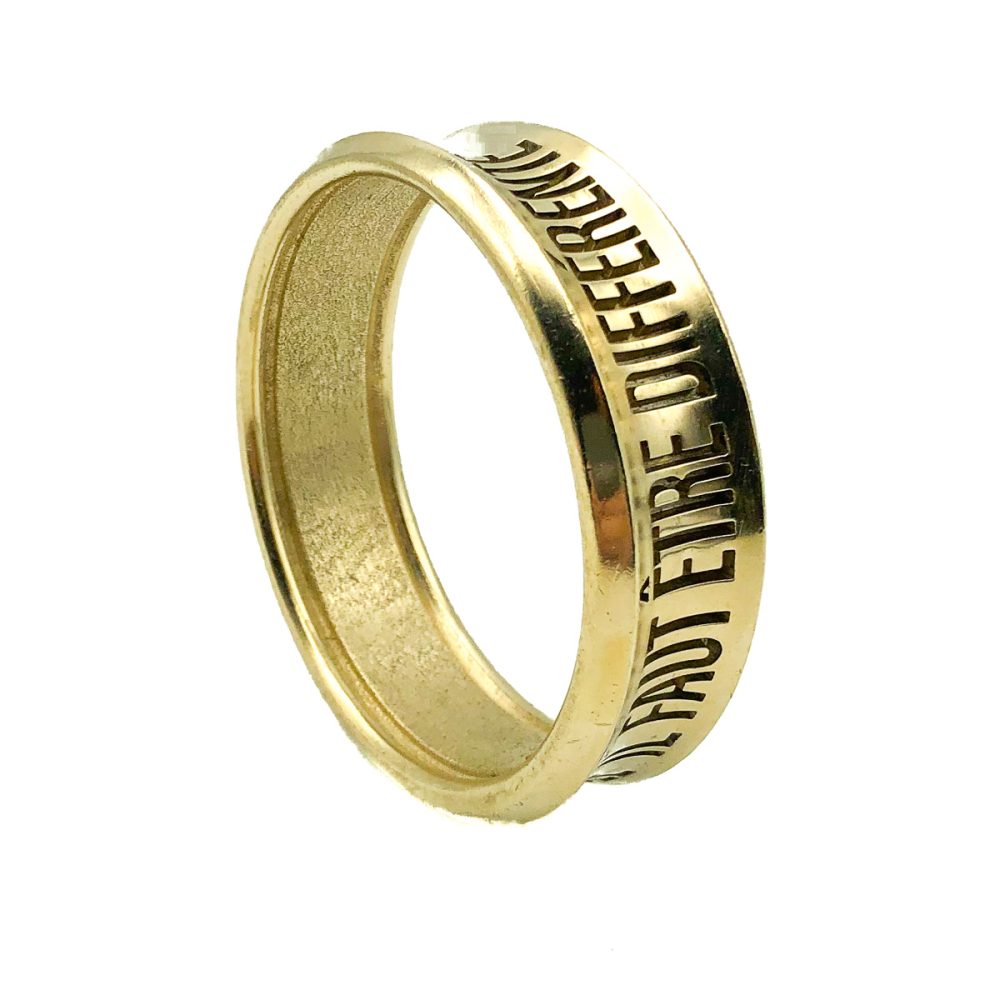 Vintage Chanel Motto Bangle