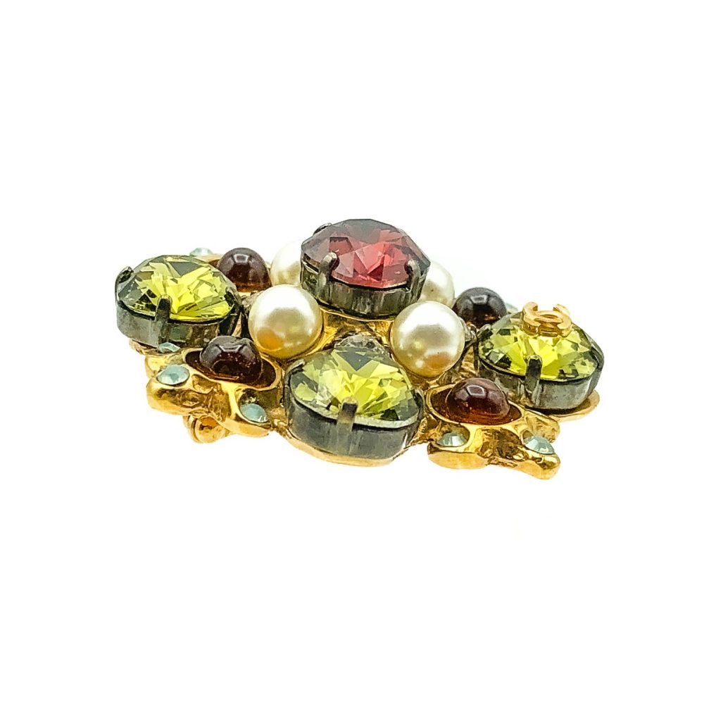 Vintage Chanel Crystal Brooch