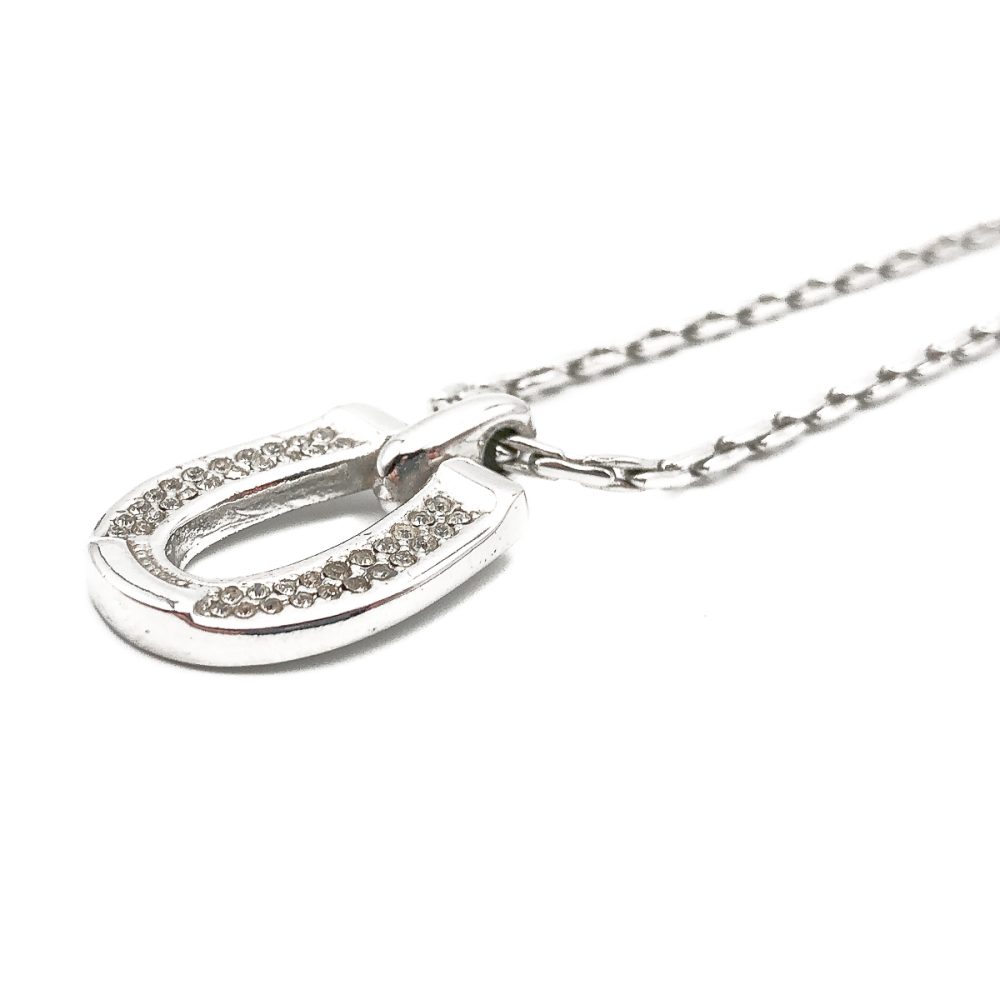 Vintage Dior Horseshoe Necklace