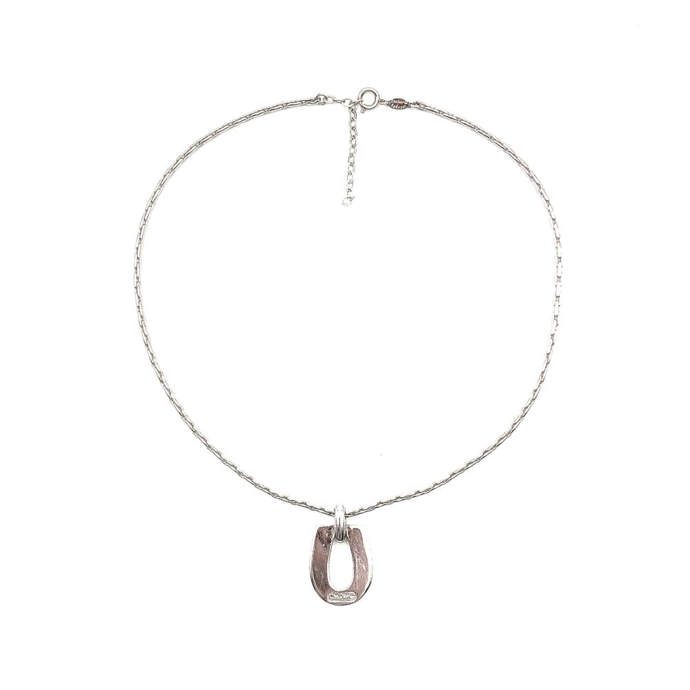 Vintage Dior Horseshoe Necklace