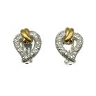 Jennifer Gibson Jewellery Vintage Grosse Heart Earrings 14 1178 (3) Vintage Grosse Heart Earrings