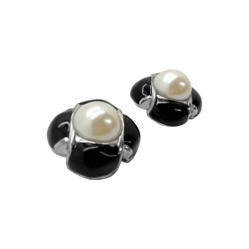Vintage Monochrome Earrings