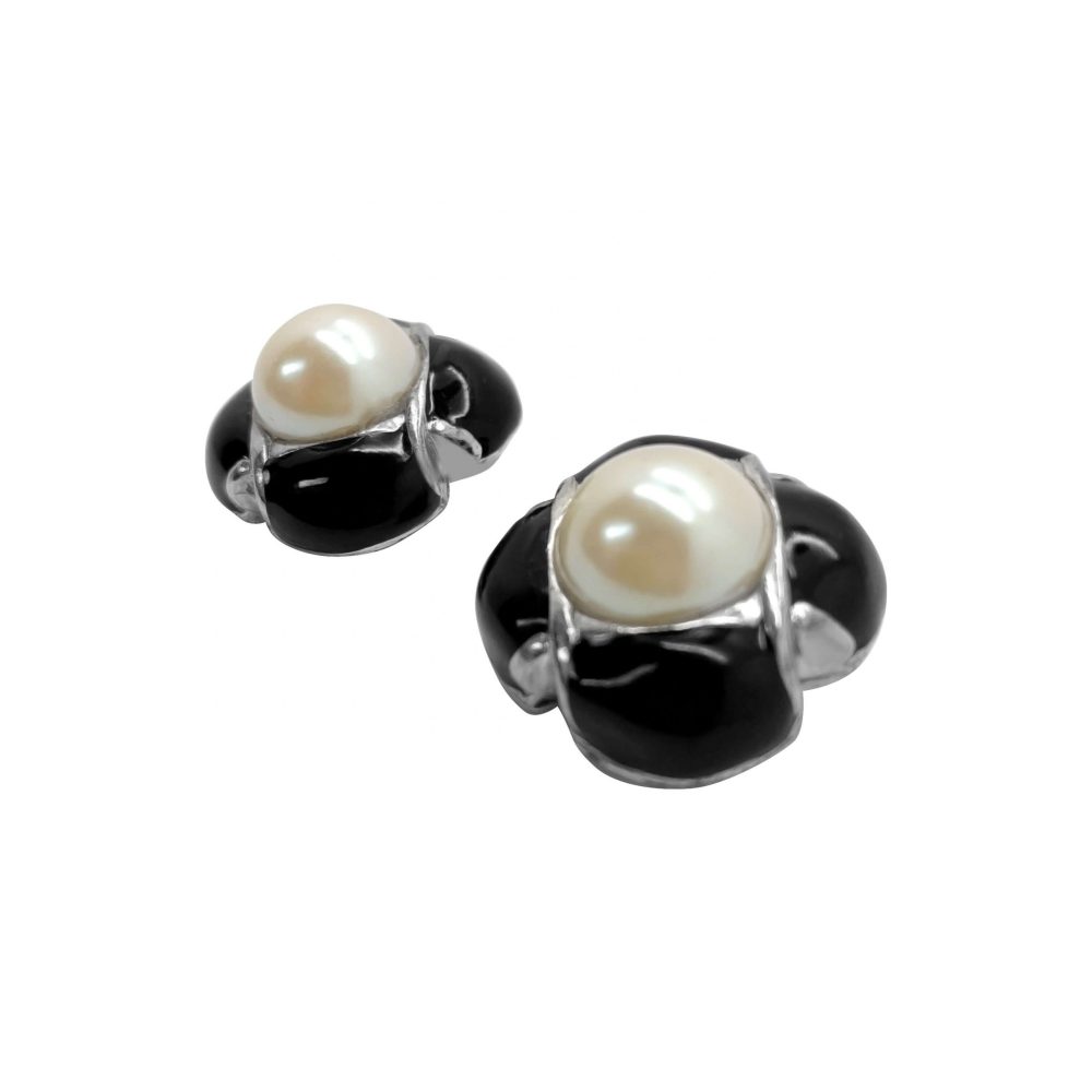 Vintage Monochrome Earrings