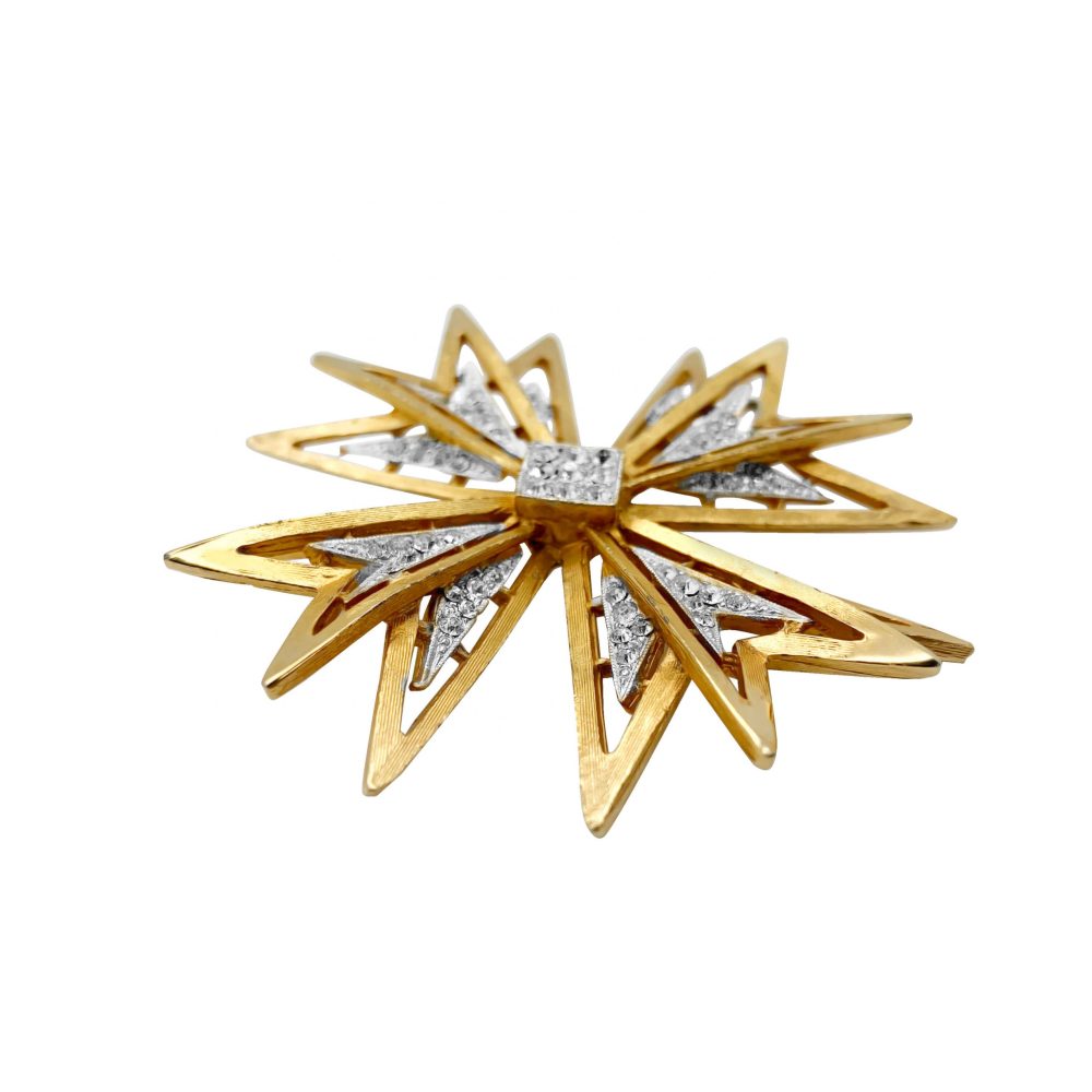 VINTAGE CAPRI MALTESE CROSS BROOCH