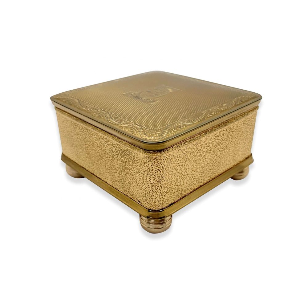 Vintage Quis Nos Separabit Jewellery Box