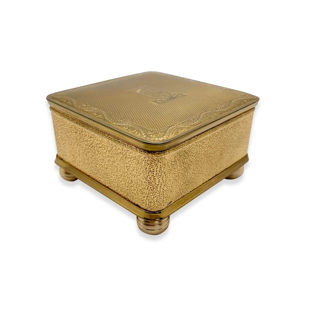 Vintage Quis Nos Separabit Jewellery Box