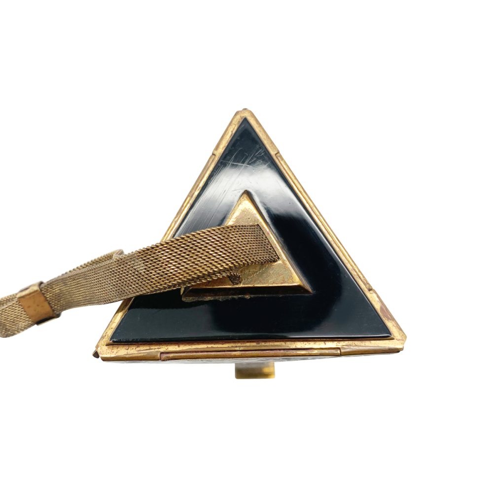 Deco Triangular Prism Minaudiere