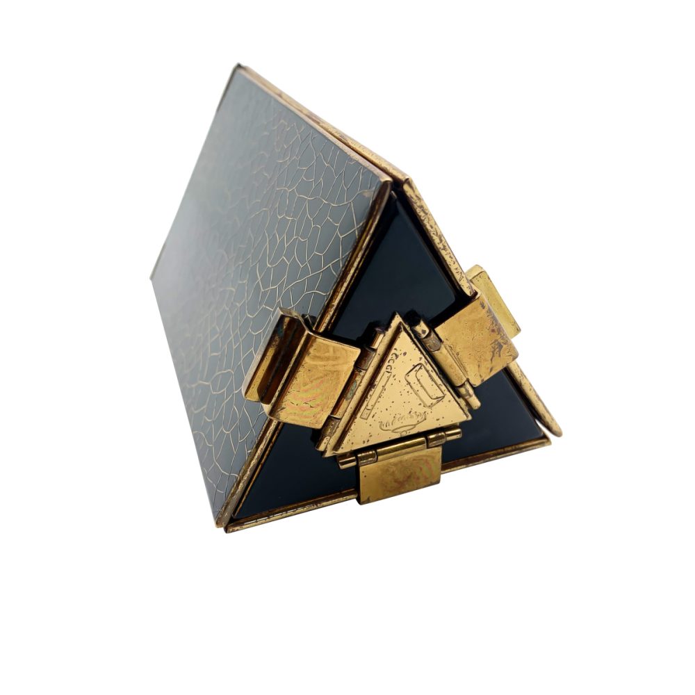 Deco Triangular Prism Minaudiere