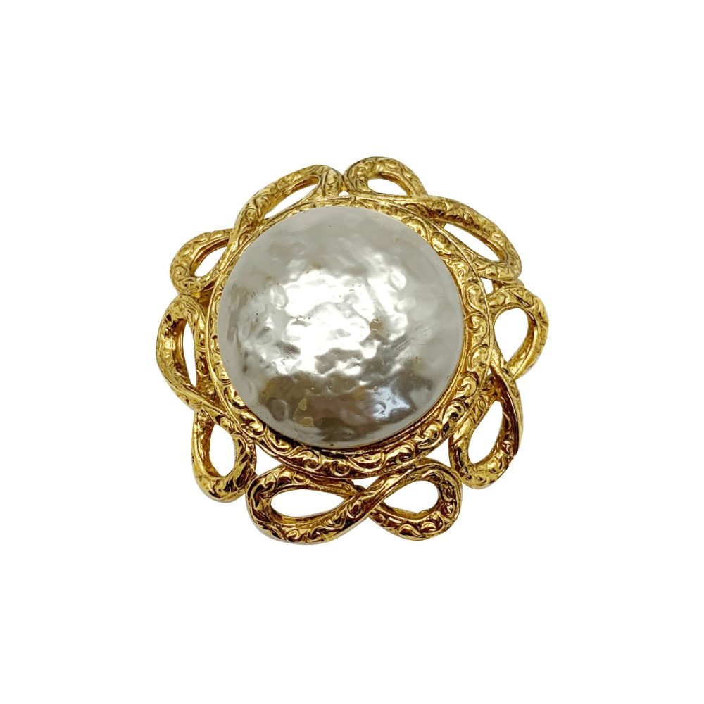 Vintage Baroque Pearl Brooch