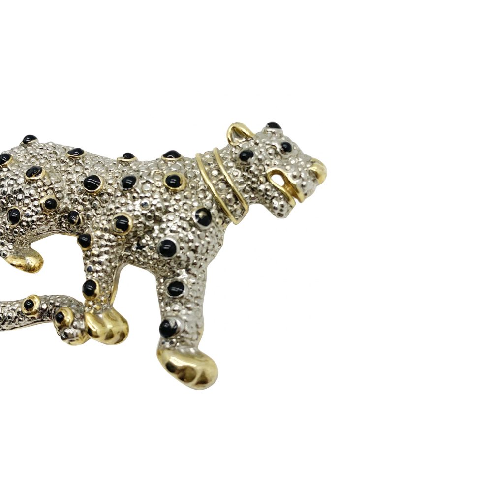 Vintage Leopard Brooch