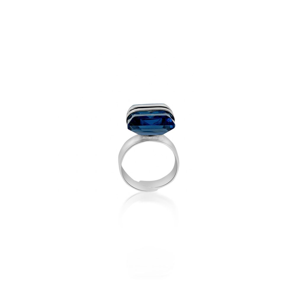 Vintage Blue Paste Ring