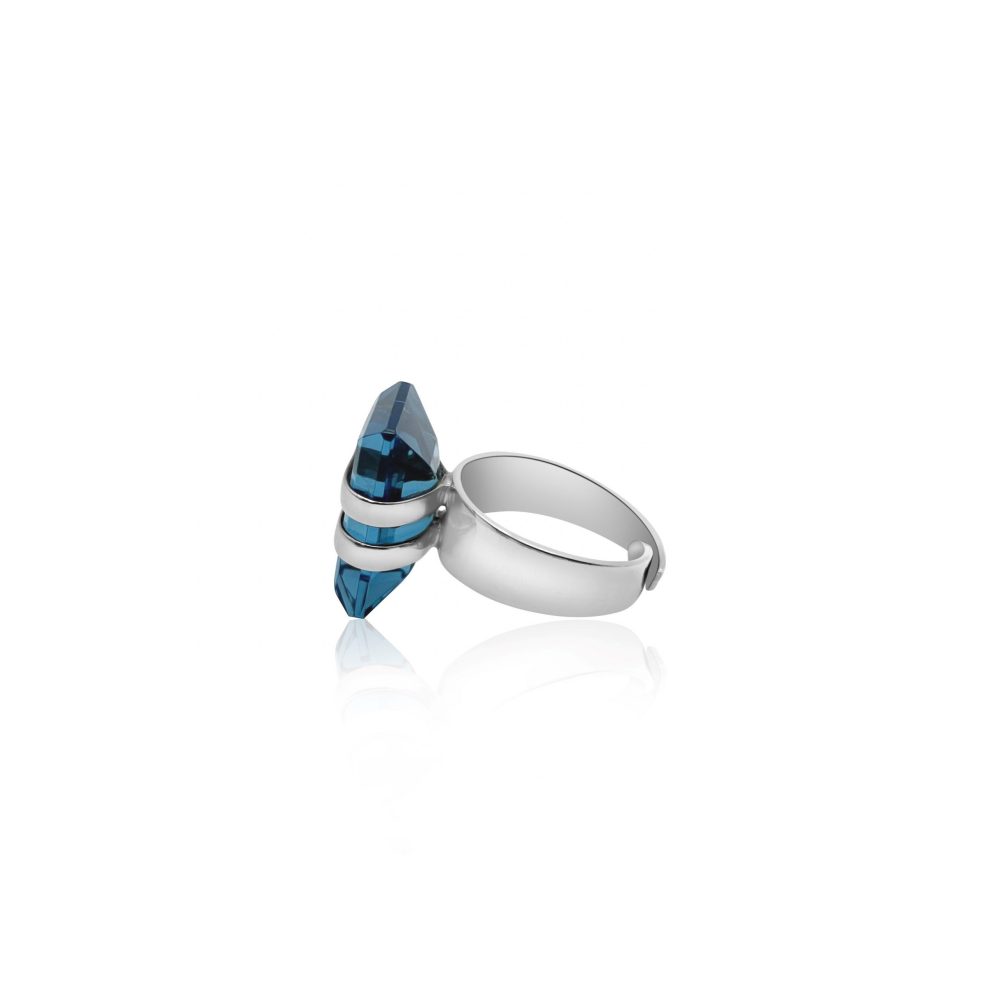 Vintage Blue Paste Ring