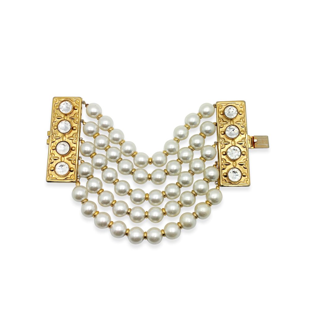 Vintage Statement Pearl Cuff