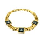 Jennifer Gibson Jewellery Vintage Monet Sugarloaf Necklace 15 1203 (3) Vintage Monet Sugarloaf Necklace