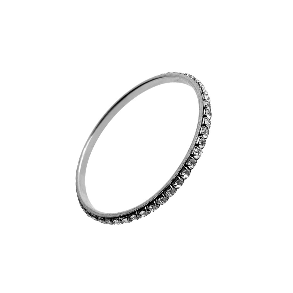 Vintage Deco Crystal Bangle