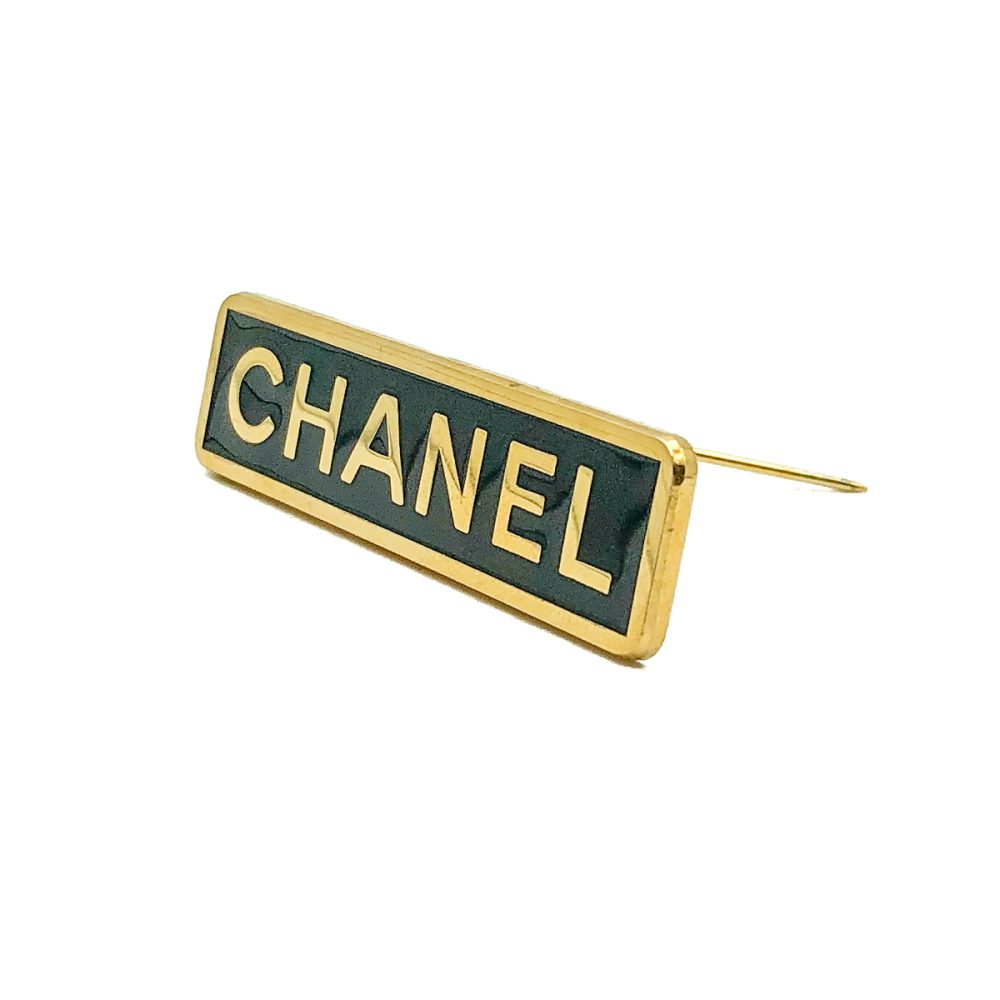 Vintage Chanel Enamel Employee Pin