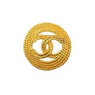 Jennifer Gibson Jewellery 30 1274 (1) Vintage Chanel CC Rope Brooch