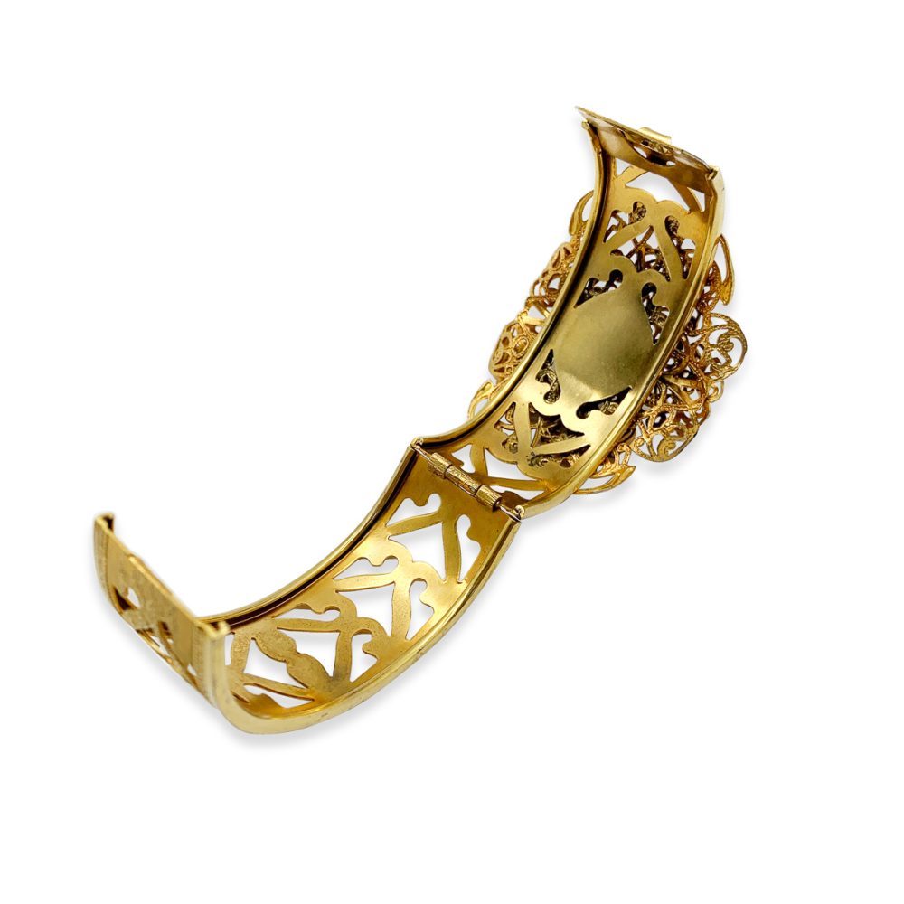 Czech Statement Filigree Cuff 1930s
