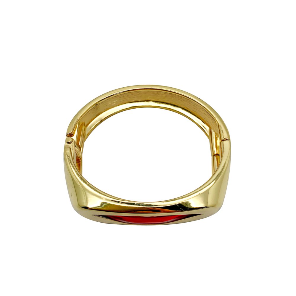 Pre-Loved Chunky Red Lips Bangle