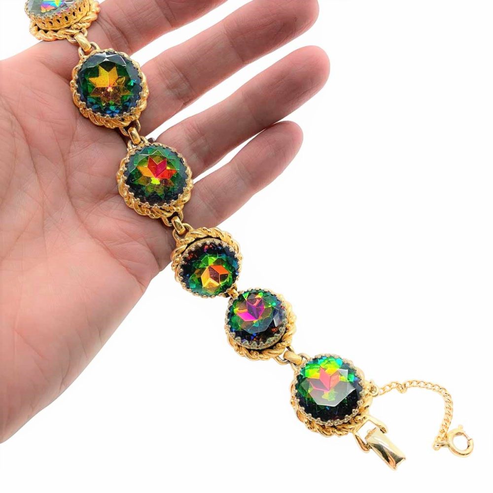 Vintage Schiaparelli Watermelon Bracelet