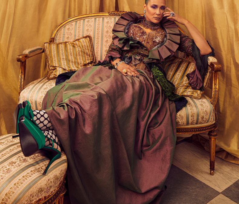 TATLER Golda-Rosheuvel APRIL 22 Bridgerton Issue Jennifer Gibson Jewellery
