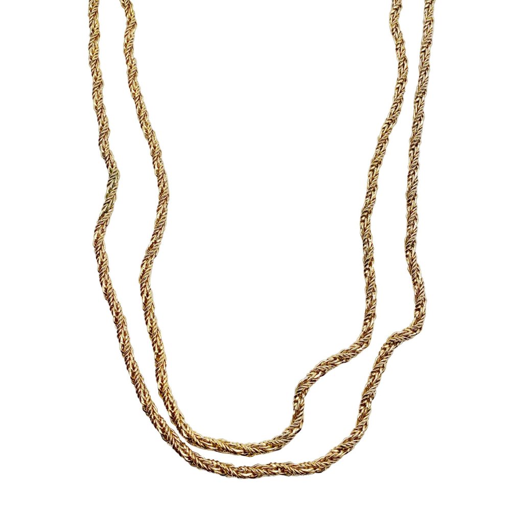 Vintage Dior Herringbone Chain