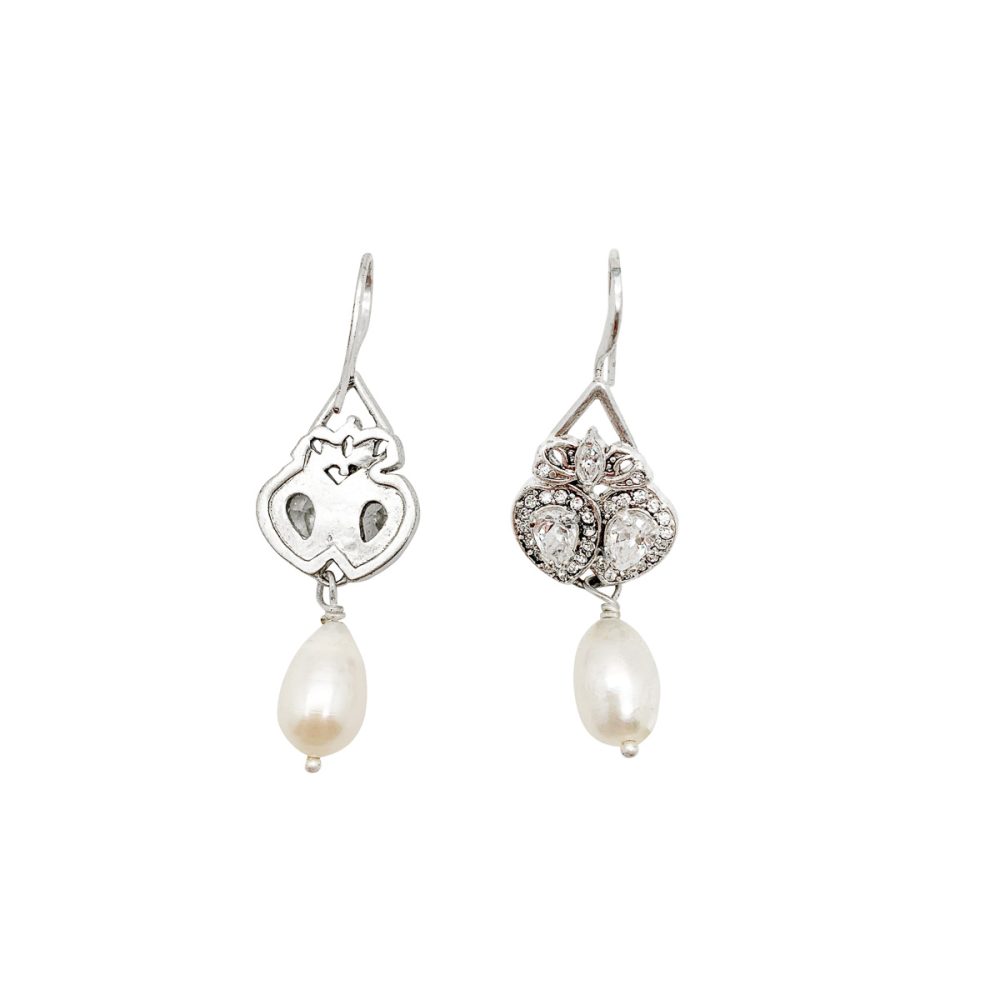 Vintage Double Heart Earrings
