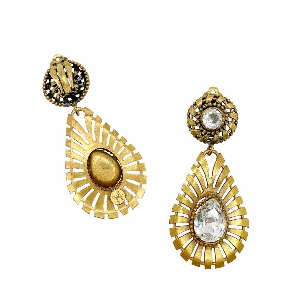 Vintage Joseff Teardrop Earrings