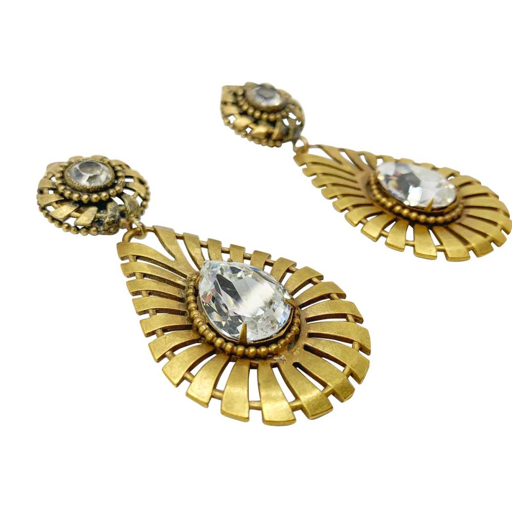 Vintage Joseff Teardrop Earrings