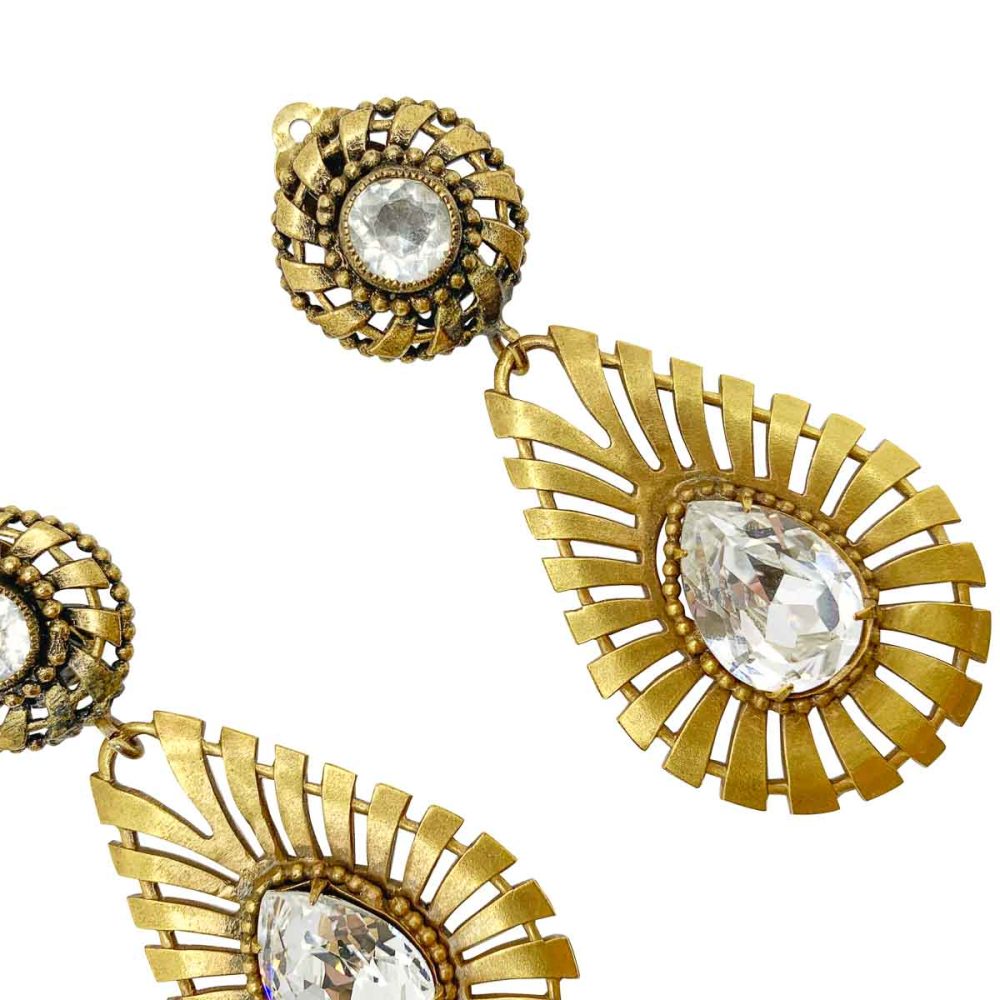Vintage Joseff Teardrop Earrings