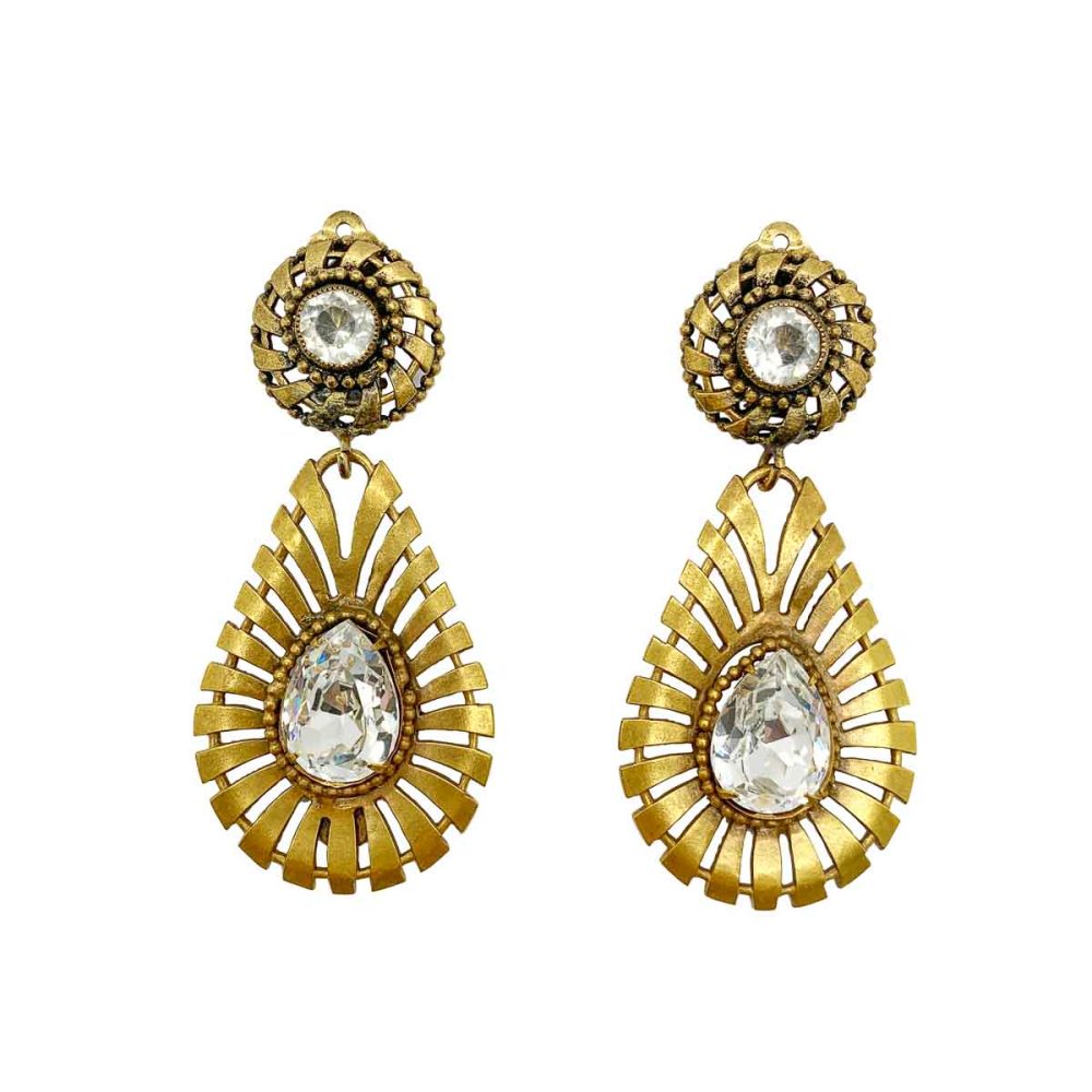 Vintage Joseff Teardrop Earrings