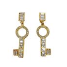 Jennifer Gibson Jewellery I 1305 (2) Vintage Ugo Correani Key Earrings