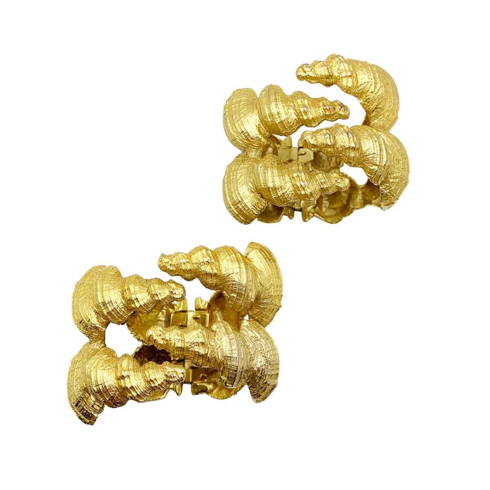 Vintage Cadoro Shell Cuffs