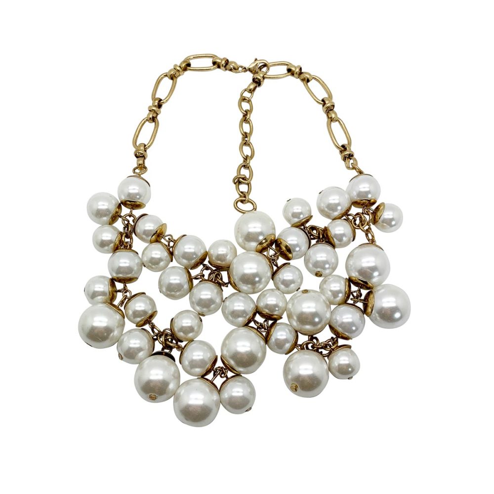 Pearl Bib Necklace