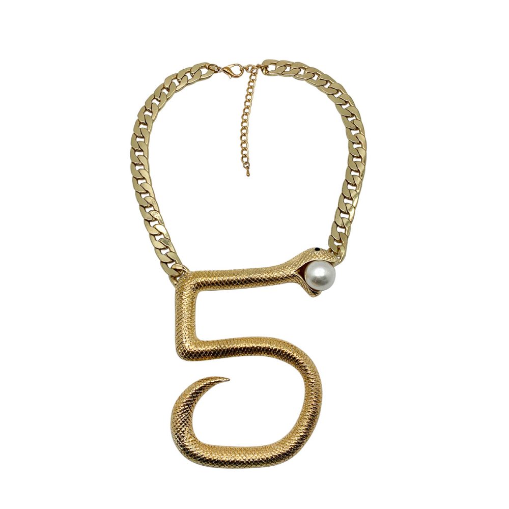 vintage snake necklace