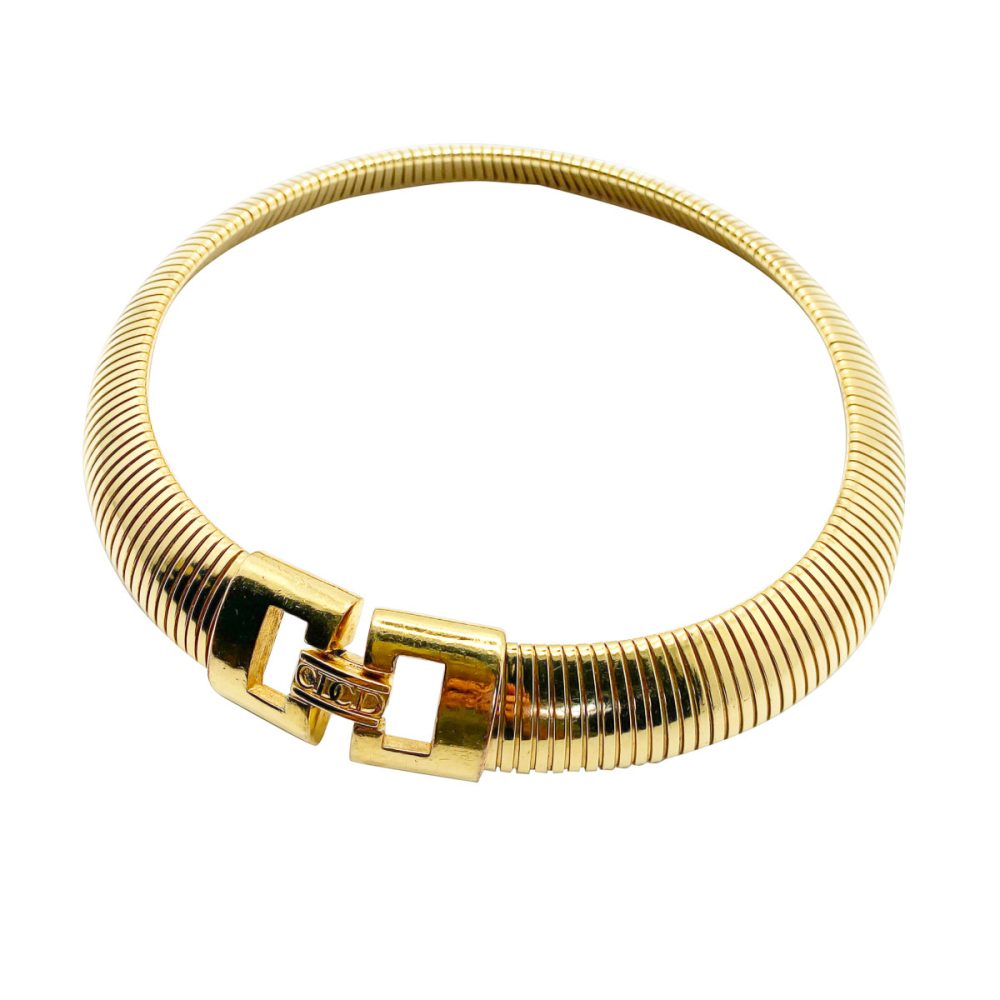 Vintage Dior Logo Collar