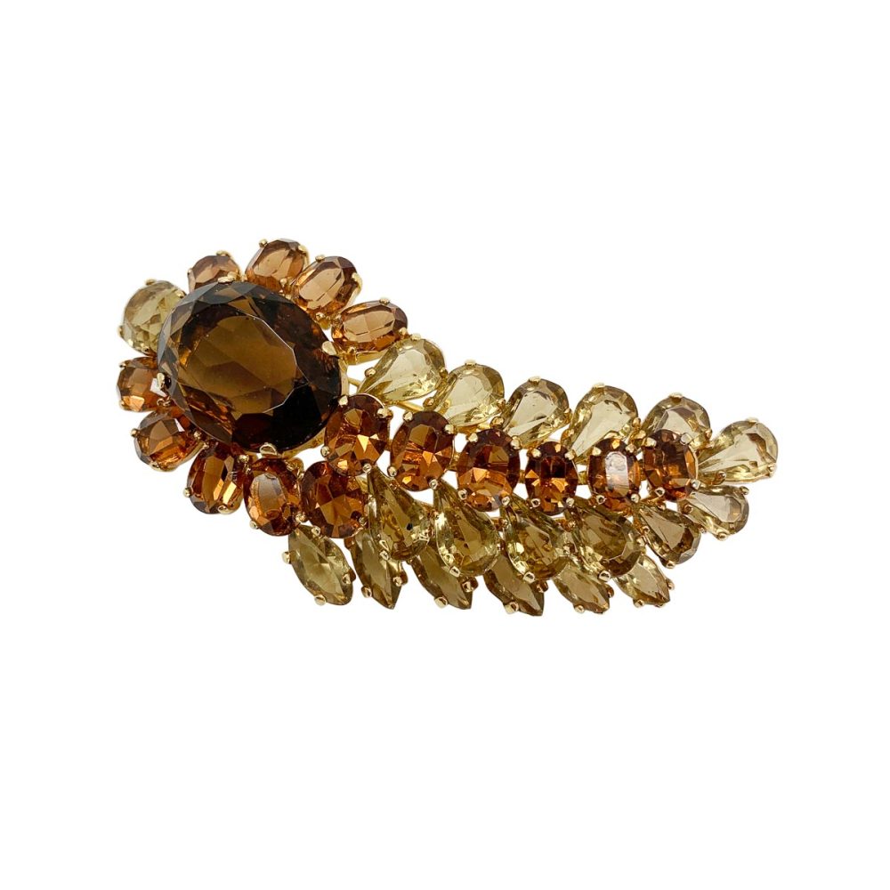 Vintage Dior Topaz Brooch