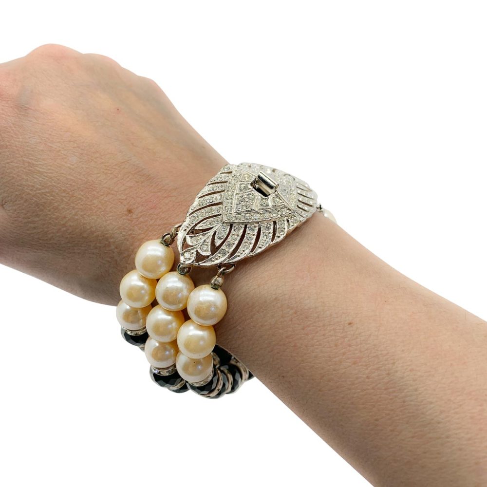 Vintage Sphinx Art Deco Bracelet