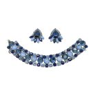 Jennifer Gibson Jewellery I 1362 (1) Vintage Moonglow Glass Bracelet